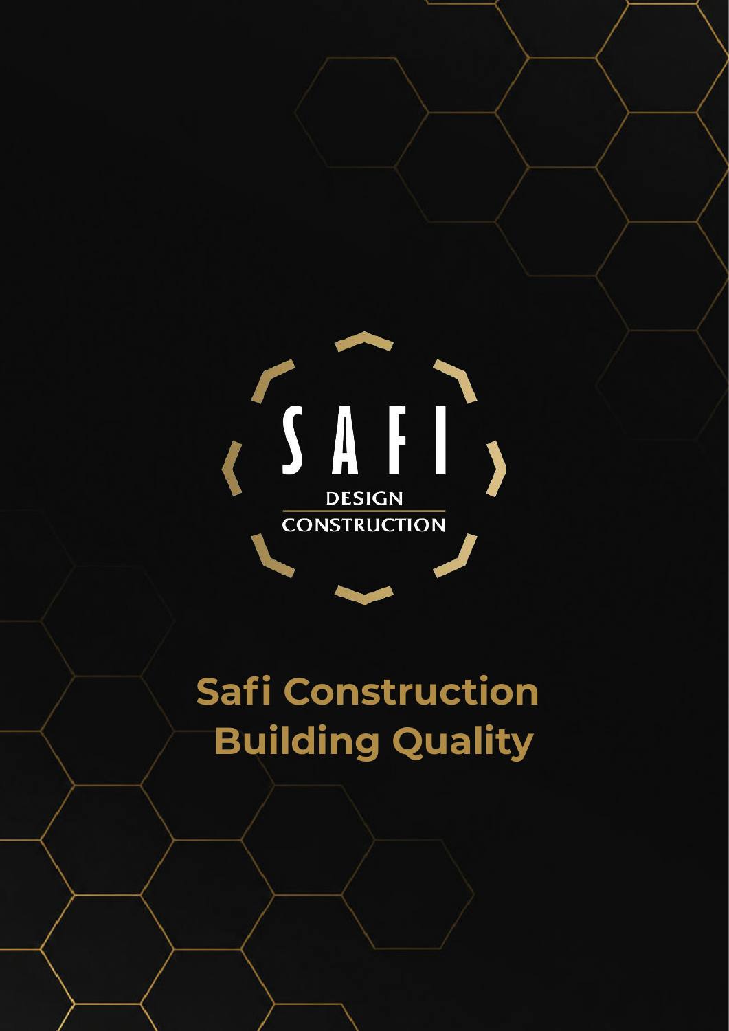Safi Construction cover