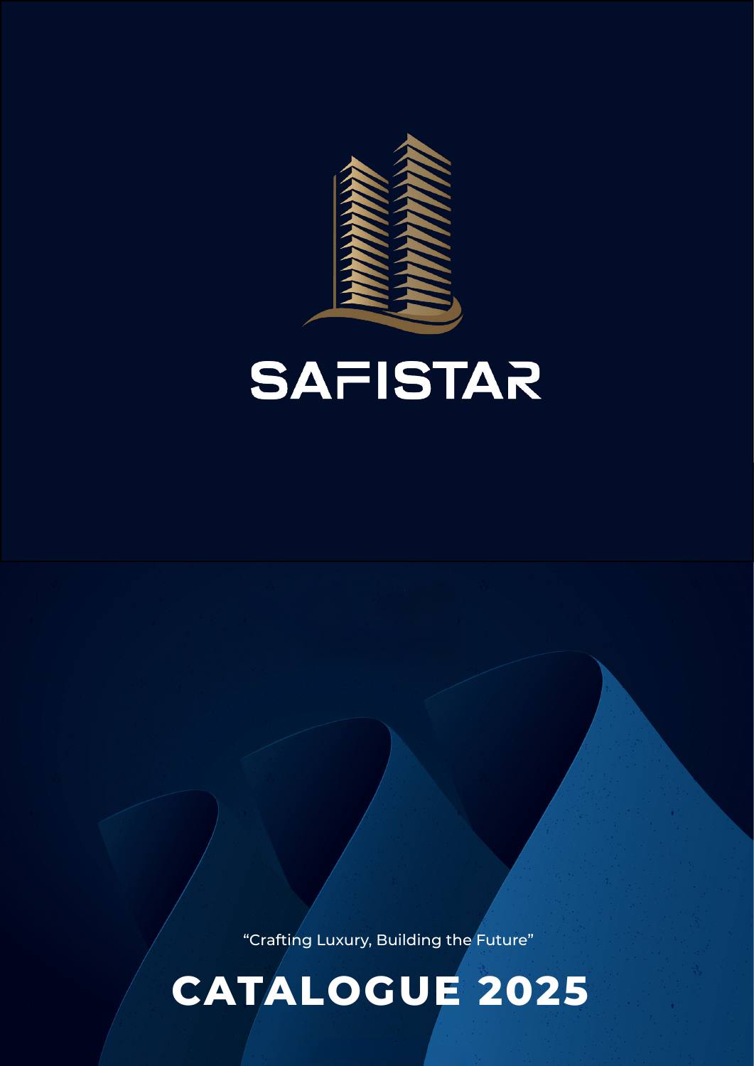 Safistar Catalogue 2025 cover