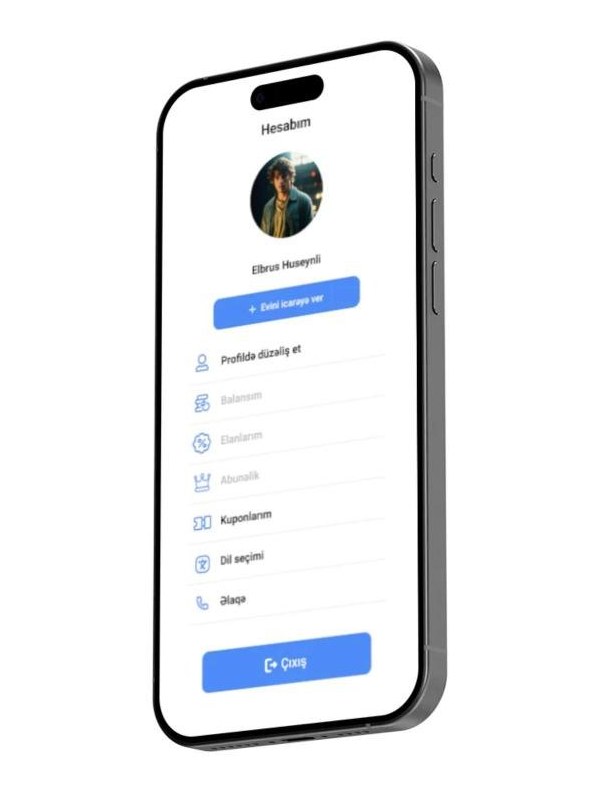 Gazgin profile screen